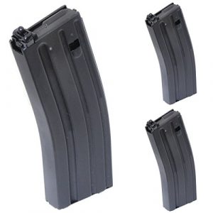 Airsoft Shopping Mall Airsoft Gun Magazine 1 Airsoft Shooting Gear G&D 3pcs 120rd Mag Magazine For Systema DTW M4 M16 AEG Black
