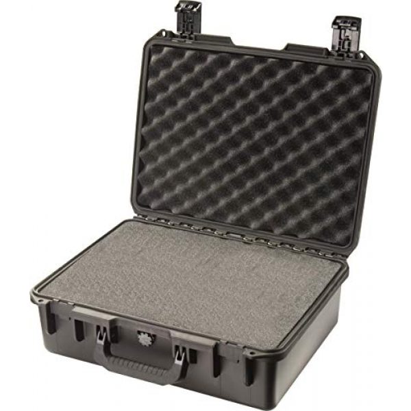 Pelican Pistol Case 3 Pelican Hardigg Storm iM2400 Case With Foam (Black), One Size (IM2400-00001)
