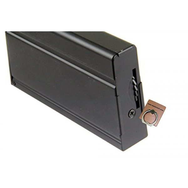 CYMA Airsoft Gun Magazine 3 CYMA 400rds Metal Hi-Cap Magazine for Airsoft AEG M14EBR Series X 3pcs -Mobile Ring Included