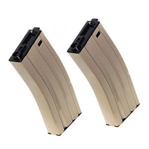 Generica Airsoft Gun Magazine 1 Airsoft Spare Parts CYMA 2pcs 270rd Mag Plastic Magazine for M-Series M4 M16 AEG Dark Earth