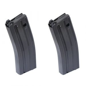 Airsoft Shopping Mall Airsoft Gun Magazine 1 Airsoft Shooting Gear G&D 2pcs 120rd Mag Magazine For Systema DTW M4 M16 AEG Black