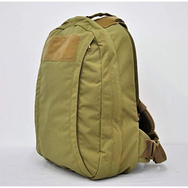 SOETAC Tactical Backpack 2 Cordura Molle System Bag Carrier Combat Army Gear Quick Release Military Invisible Tactical Vest Backpack (TAN)