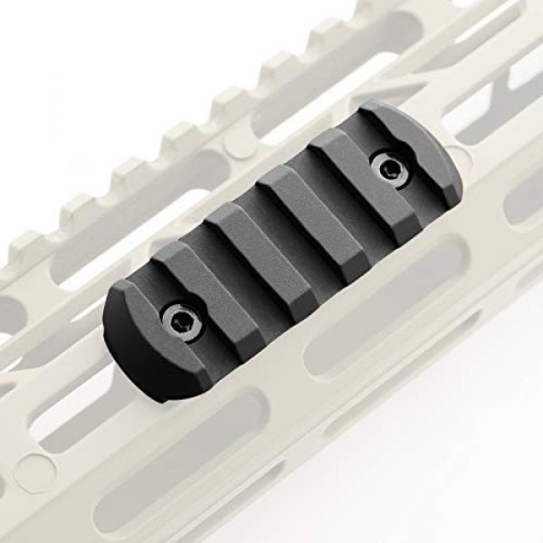 WENXUAN Picatinny Rail Sections 5 WENXUAN 5-Slot Aluminum Picatinny Rail Sections for mlock Handguards mlock Picatinny Rail