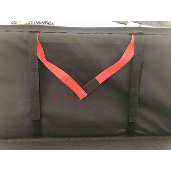 Explorer Cases Rifle Case 6 Explorer American Classic Tactical 28 inch Long Rifle Pistol Gun Bag Firearm Transportation Case w/Shoulder Straps Lockable Zipper