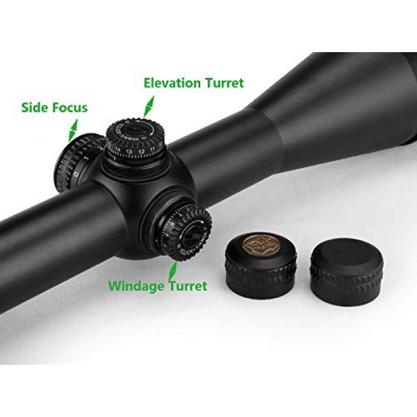Marcool Rifle Scope 4 Marcool 4-16X50 AOIRGBL Iluminator Tactical Rifle Scope Optical Aim Collimator Sight for Hunting