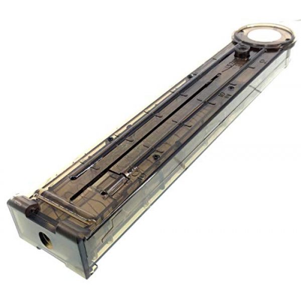 SportPro Airsoft Gun Magazine 5 SportPro Army Force 280 Round Polymer High Capacity Magazine for AEG P90 Airsoft - Transparent