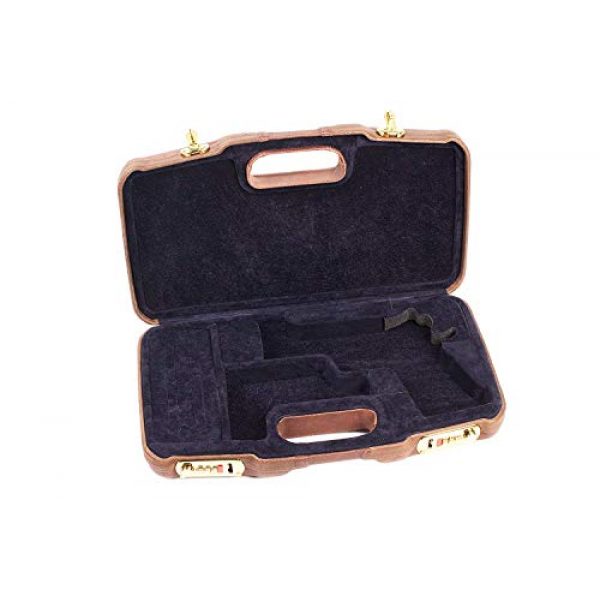 Negrini Cases Pistol Case 1 Negrini Italian Leather Model 1911 Handgun Case - 2018SPL/4836