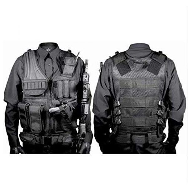 BGJ Airsoft Tactical Vest 6 BGJ Military Equipment Tactical Vest Airsoft Vest war Game Army Training Paintball Combat Protective Vest SWAT Fishing Police Vest