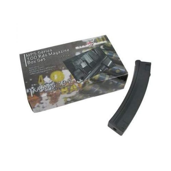 King Arms Airsoft Gun Magazine 1 King Arms PDW 100rd Magazine 5-Pack