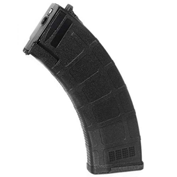 Airsoft Gang Airsoft Gun Magazine 1 Airsoft Parts CYMA 200rd Polymer Mid-Cap Magazine for CYMA APS D-Boys ICS JG G&P Tokyo Marui AK Series AEG Black