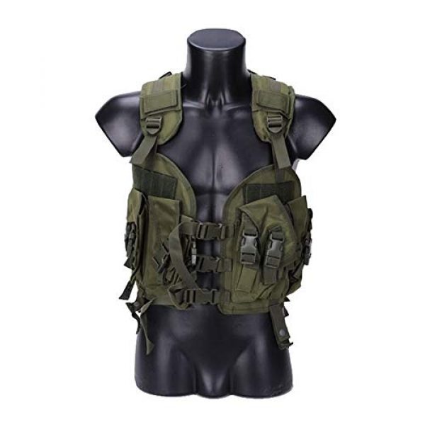Shefure Airsoft Tactical Vest 4 Shefure The Seal Men Tactical Hunting Armor Vest Combat CS Wargame Military Camouflage Waterproof Water Bag Pouches Tactical Gear