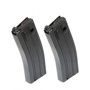 Generica Airsoft Gun Magazine 1 Generica Airsoft Spare Parts G&D 2pcs 120rd Mag Magazine for Systema DTW M4 M16 AEG Black