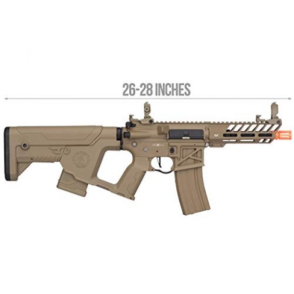 Lancer Tactical Airsoft Rifle 2 Lancer Tactical Enforcer NEEDLETAIL Skeleton AEG Low FPS TAN