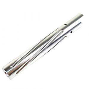 Airsoft Shopping Mall Airsoft Gun Part 1 Airsoft Shooting Gear 5KU Non-Recoil Spiral Outer Barrel For Hi-Capa 5.1 GBB Silver