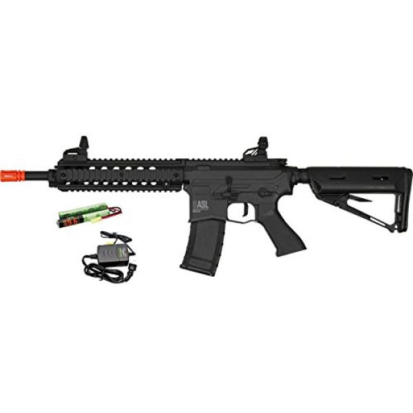 Valken Airsoft Rifle 1 Valken ASL MOD-M AEG M4 Airsoft Rifle - Black w/Battery & Charger
