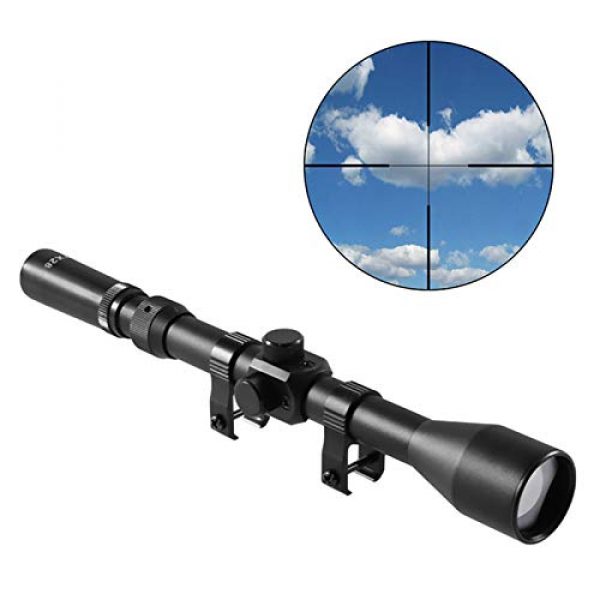 Robin Hunting Rifle Scope 6 Robin Hunting 3-7x28mm Tactical Rifle Scope Reticle Shooting Hunting Sight with 11mm Free Mounts