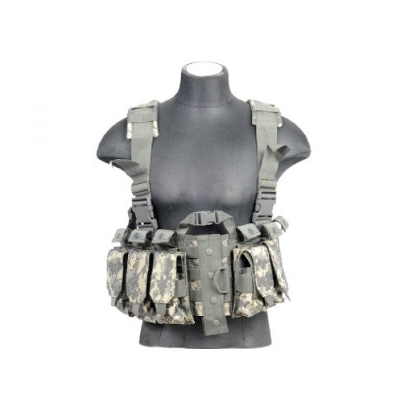 Lancer Tactical Airsoft Tactical Vest 2 Lancer Tactical CA-306A M4 Chest Harness in ACU