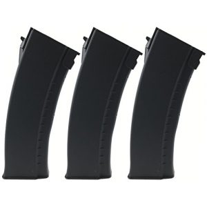 SportPro Airsoft Gun Magazine 1 SportPro CYMA 150 Round Polymer Medium Capacity Magazine for AEG AK 3 Pack Airsoft - Black