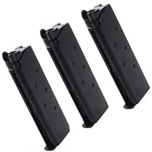 Generica Airsoft Gun Magazine 1 Airsoft Spare Parts Army 3pcs 28rd Mag Magazine for R27 R28 M.E.U. GBB Black