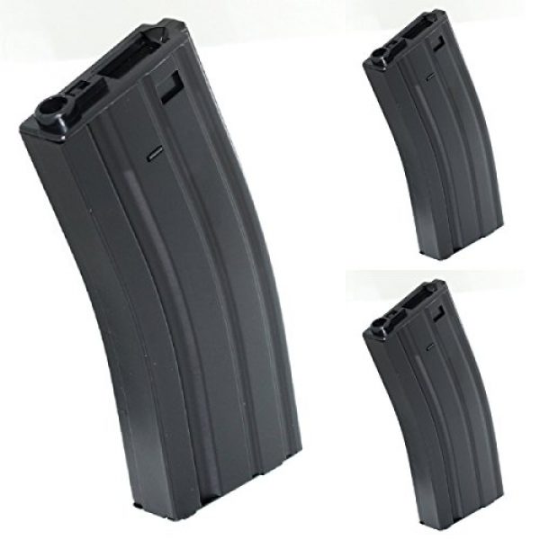Airsoft Shopping Mall Airsoft Gun Magazine 1 Airsoft Shooting Gear 3pcs 300rd Hi-Cap Mag Magazine For Tokyo Marui ICS Classic Army G&P M-Series