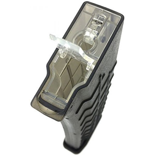 SportPro Airsoft Gun Magazine 3 SportPro CYMA 330 Round Polymer Bulgarian High Capacity Magazine for AEG AK47 AK74 3 Pack Airsoft - Transparent