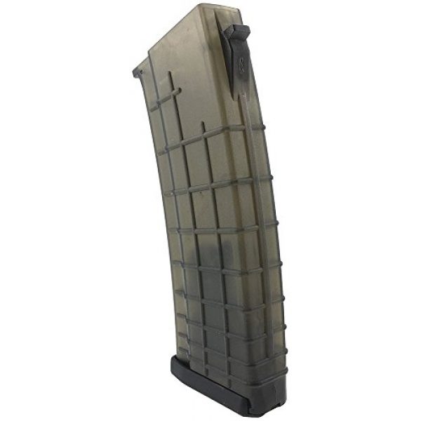 SportPro Airsoft Gun Magazine 4 SportPro CYMA 330 Round Polymer Bulgarian High Capacity Magazine for AEG AK47 AK74 3 Pack Airsoft - Transparent