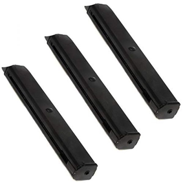 Airsoft Gang Airsoft Gun Magazine 1 Airsoft Parts Well 3pcs 32rd Mag Magazine for G11 Series GBB SMG Black