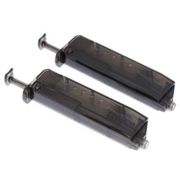 Generica Airsoft BB Speed Loader 1 Generica Airsoft Spare Parts 2pcs CYMA Pistol Magazine Shape 90rd Speed BB Loader