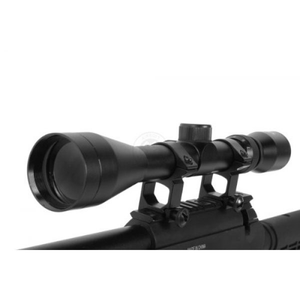 BBTac Airsoft Rifle 6 Wellfire aps sr-2 modular airsoft sniper rifle - scope & bipod - black(Airsoft Gun)