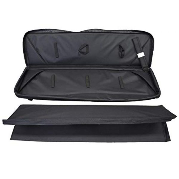 Explorer Cases Rifle Case 4 Explorer 36" 42" 46" 52" 3 Rifle Tactical Weapon Case Long Shotgun Hunting Bag Pro with YKK Zipper PAT3 Carrying Case Gun Bag Military Backpack Strapsinch