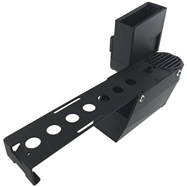 SportPro Airsoft Gun Magazine 7 SportPro CYMA 1500 Round Polymer Drum Magazine for AEG P90 Airsoft - Black