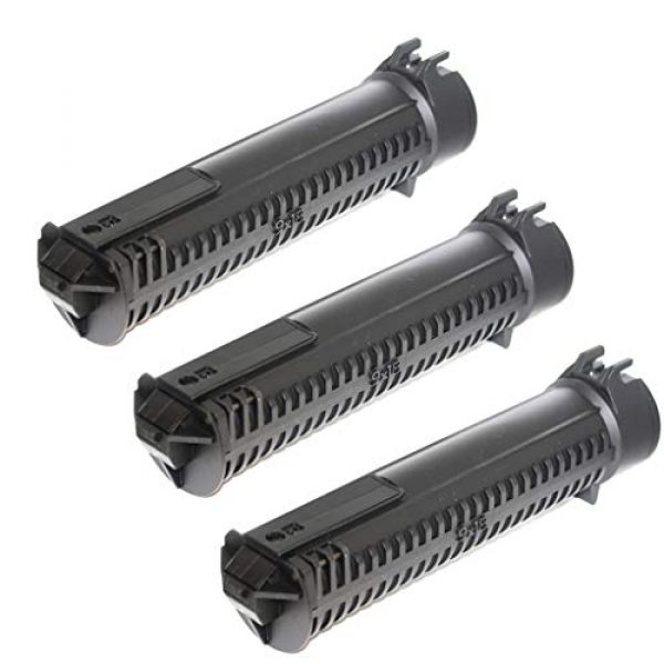 Generica Airsoft Gun Magazine 1 Airsoft Spare Parts CYMA 3pcs 160rd Mid-Cap Mag Bizon Magazine for S&T JG PP-19 Series AEG
