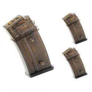 Airsoft Shopping Mall Airsoft Gun Magazine 1 Airsoft Shooting Gear CYMA 3pcs 130rd Mid-Cap Mag Magazine For G36 AEG Semi-Transparent Brown