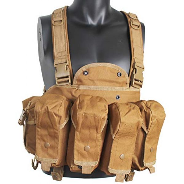 Yoghourds Airsoft Tactical Vest 3 Yoghourds Tactical Vest for MenBreathable Airsoft VestAdjustable Lightweight Outdoor Paintball Vest for Travelers, Hiking, River Guide Adventures and Hunting