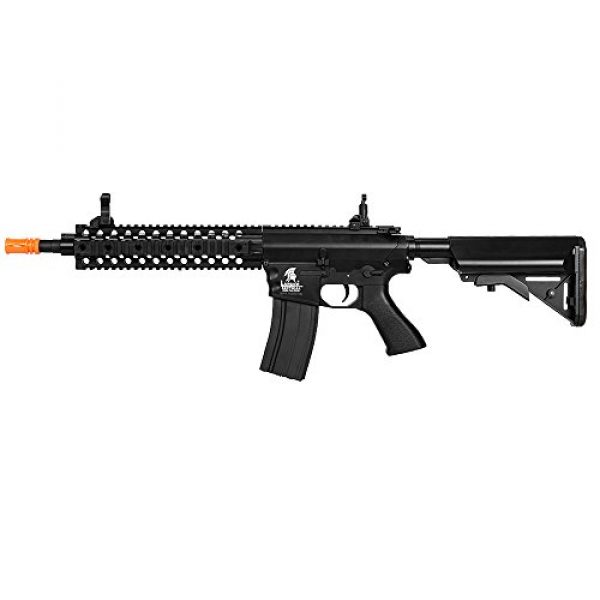 Lancer Tactical Airsoft Rifle 5 Lancer Tactical LT-12B 10" Free Float Rail M4 Aeg Metal Gear Airsoft Gun Gear Airsoft Rifle Shooting Gun Machine