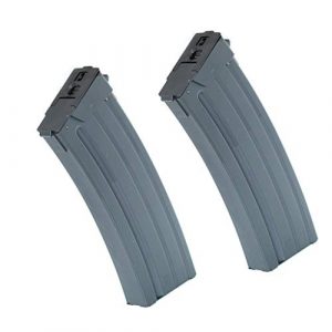 Generica Airsoft Gun Magazine 1 Generica Airsoft Spare Parts CYMA 2pcs 500rd Hi-Cap Mag Magazine for CM043 GALIL SAR AEG Black