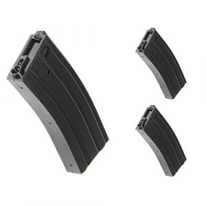 Airsoft Shopping Mall Airsoft Gun Magazine 1 Airsoft Shooting Gear APS 3pcs 300rd Hi-Cap Magazine for APS M4 M16 UAR Tokyo Marui Matrix G&P CYMA E&C D-Boys M4 M16 Series AEG Black