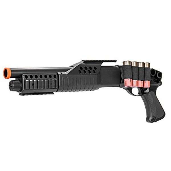 BBTac Airsoft Gun Magazine 2 BBTac M180 Clip - 14 Round Capacity Mag, Spare Clip Extra Airsoft Magazine for 6mm BBS Airsoft Shotgun M180 Series (Set of 4)