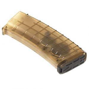 Generica Airsoft Gun Magazine 1 Airsoft Spare Parts CYMA 360rd Flash Mag Waffle Magazine for AK-Series AEG Semi Transparent