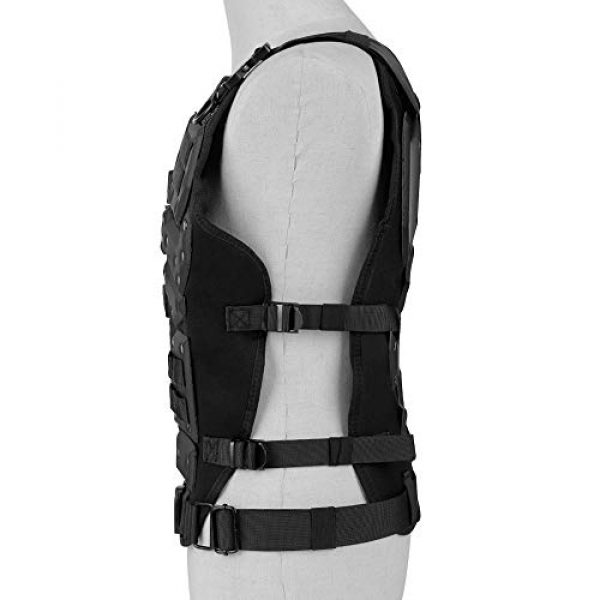 BGJ Airsoft Tactical Vest 6 Tactical Vest Protective Multi-Functional Body Armor Outdoor Airsoft Paintball CS Wargame Protection Equipment Molle Vests