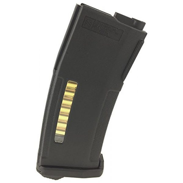 SportPro Airsoft Gun Magazine 1 SportPro 150 Round PTS EPM Polymer Medium Capacity Magazine for AEG M4 M16 Airsoft - Black