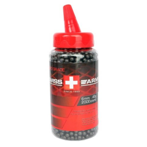 Swiss Arms Airsoft BB 1 Swiss Arms Pro Grade BB with Feeder Lid