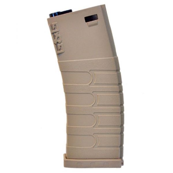 G&G Airsoft Gun Magazine 1 G&G M16 Mid-Cap Magazine (120 Round), Tan