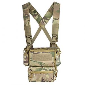 DETECH Airsoft Tactical Vest 1 DETECH Tactical Vest Army Chest Rig Carrier Armor X Harness Rifle Pistol Magazine Pouch CRX Hunting Equipment Accessories