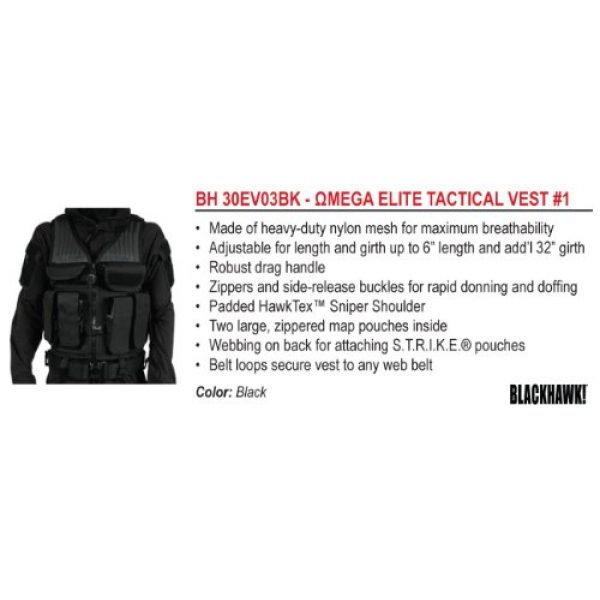 BLACKHAWK Airsoft Tactical Vest 4 BLACKHAWK Omega Elite Tactical Vest Number 1
