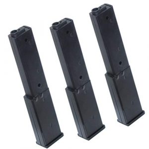 Generica Airsoft Gun Magazine 1 Generica Airsoft Spare Parts 3pcs 190rd Mag Magazine for Well R1 Uzi AEP SMG AEG