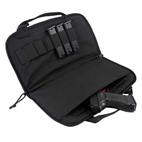 Depring Pistol Case 2 Depring Attache Pistol Case Tactical Padded Handgun Rug Shooting Range Gun Bag