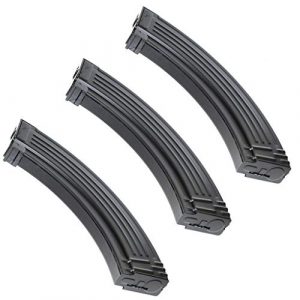 Airsoft Gang Airsoft Gun Magazine 1 Airsoft Parts 3pcs Pack CYMA 800rd Hi-Cap Long Magazine for AK-Series AEG Black