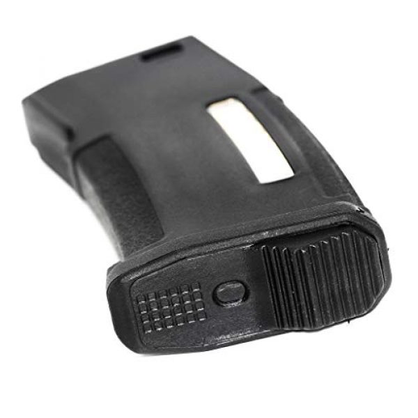 Airsoft Gang Airsoft Gun Magazine 2 Airsoft Parts 2pcs Pack PTS EPM 150rd Enhanced Polymer Magazine AEG Black