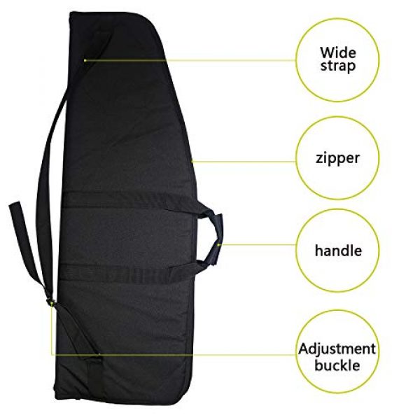 XWLSPORTS Rifle Case 5 XWLSPORTS Single Rifle Case Tactical Rifle Bag Gun Case